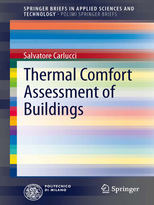 cover image of Thermal Comfort Assessment of Buildings